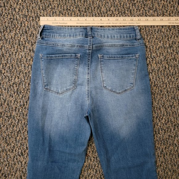 d. jeans recycled denim super high waisted stretch denim size 4 - Picture 8 of 12